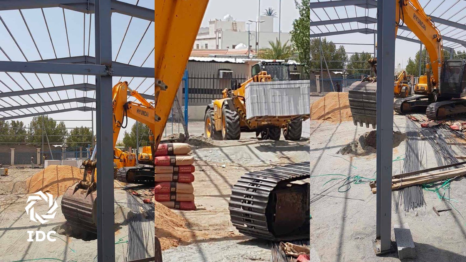 مشروع تشييد المستودعات والهياكل الفولاذية